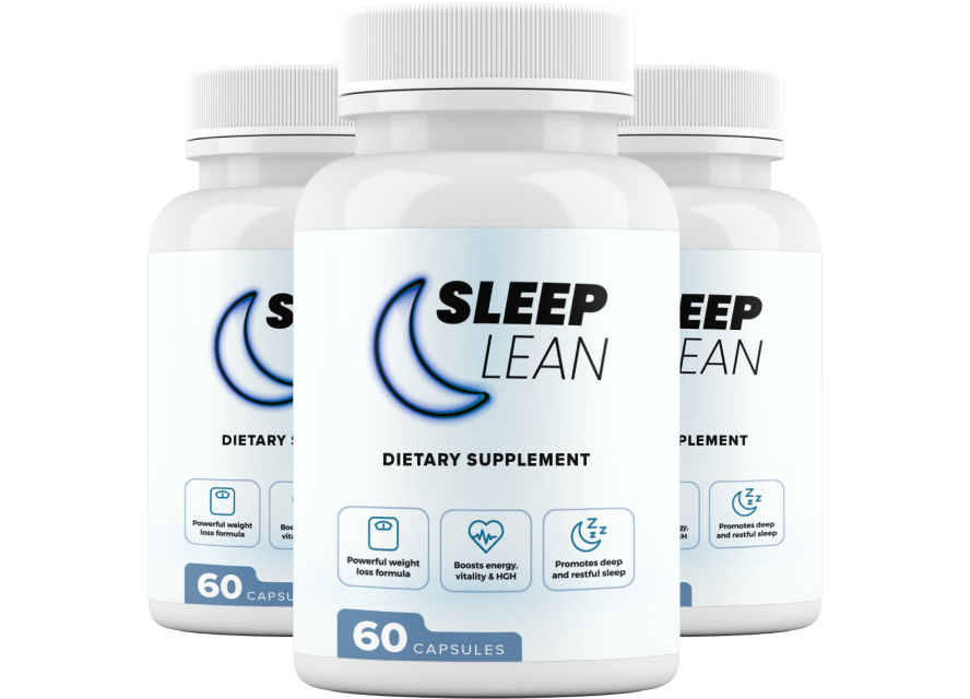 SleepLean Review 2025 – packaging and supplement capsules