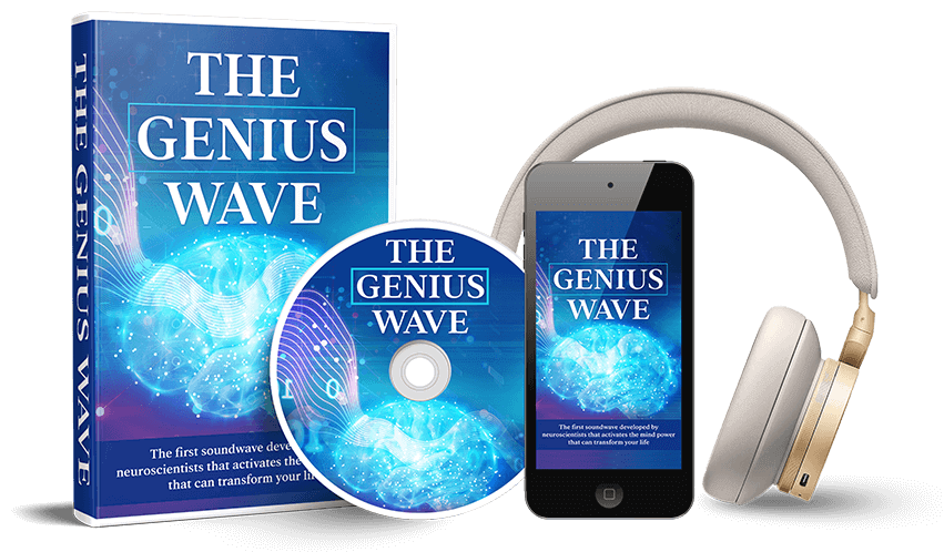 The Genius Wave program cover and audio visual